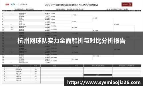 杭州网球队实力全面解析与对比分析报告
